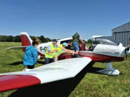 Baptême de l'air IME Courlans