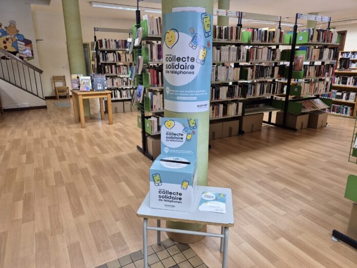collecte solidaire de téléphones