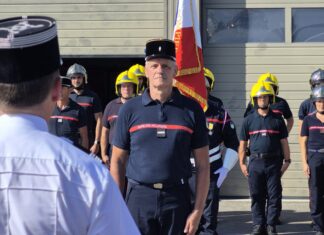 Voiteur. Patrick Bergeret prend les commandes du centre de secours Voiteur pompiers Patrick Bergeret secours