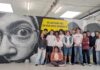 Fresque street art Bellignat