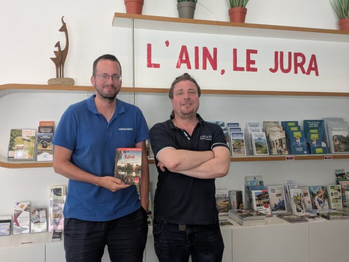 Geoffroy de Fenoil et Christophe Kaderabek tourisme été Haut-Bugey