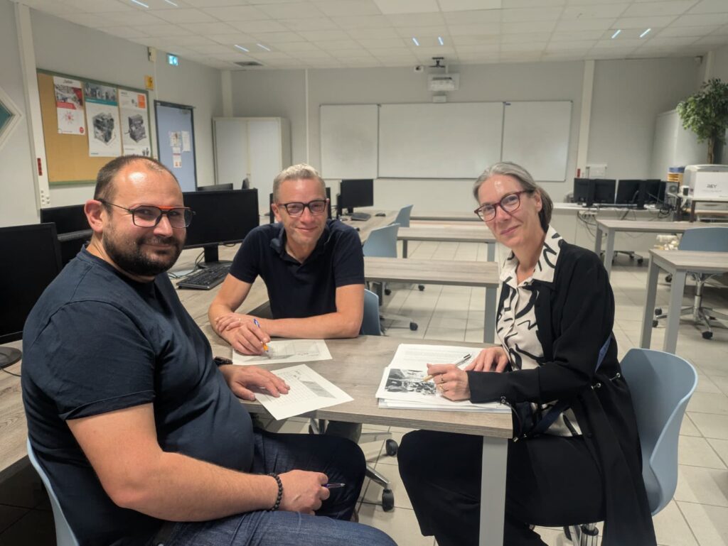 Jury avec la sous-préfète lors des présentations
