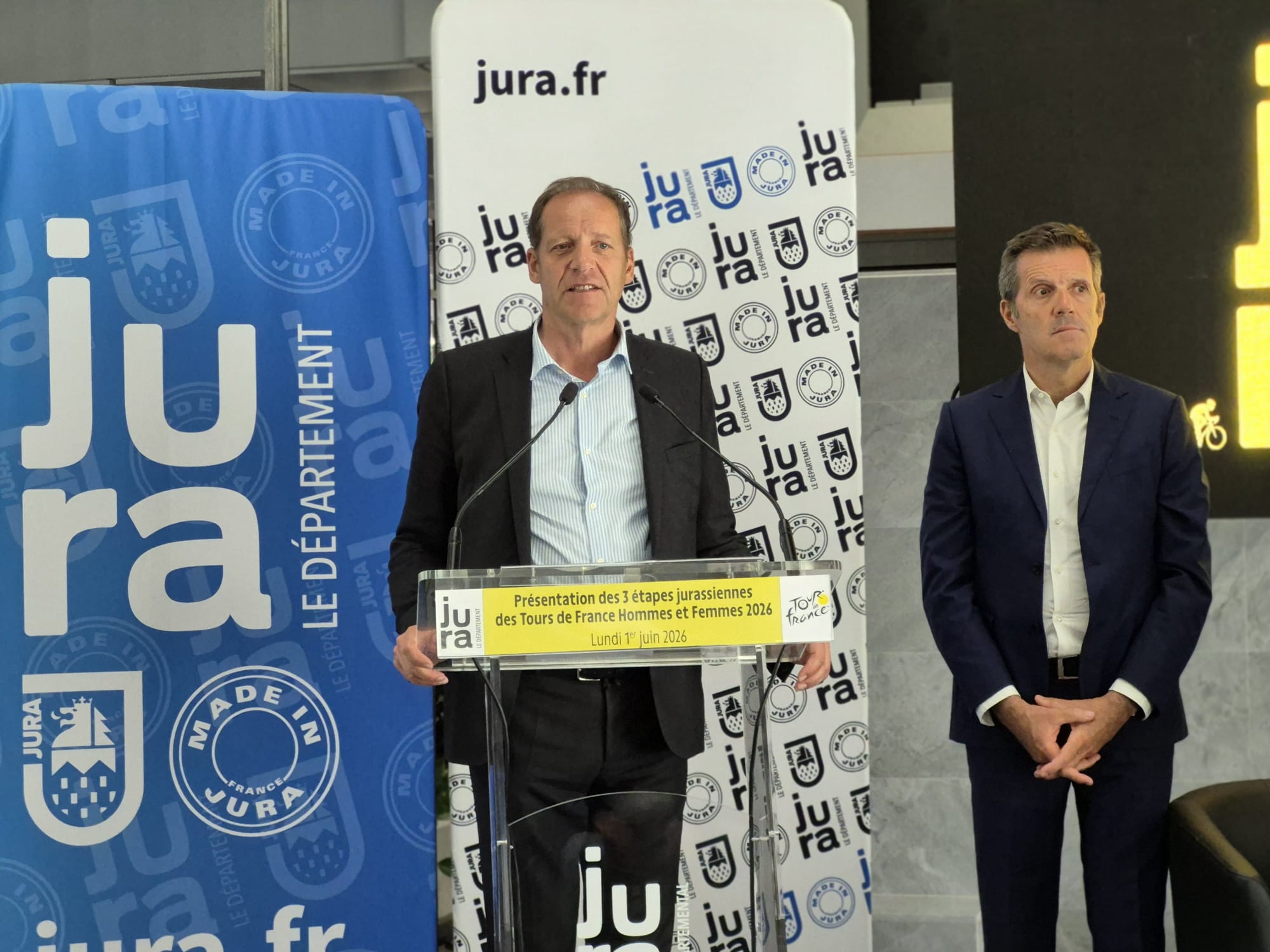 Présentation des étapes du Tour de France dans le Jura