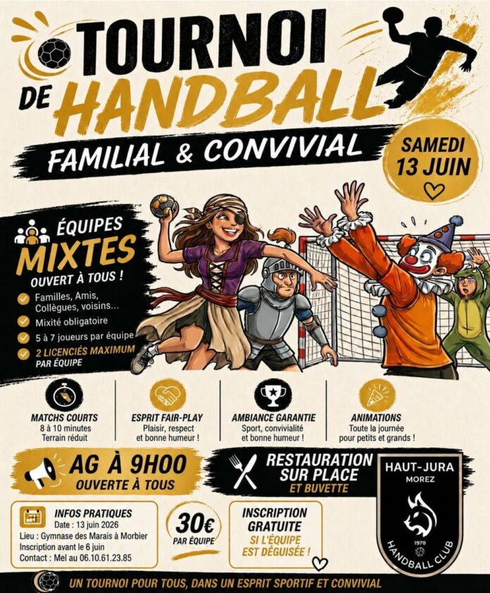 Tournois de handball morez haut jura