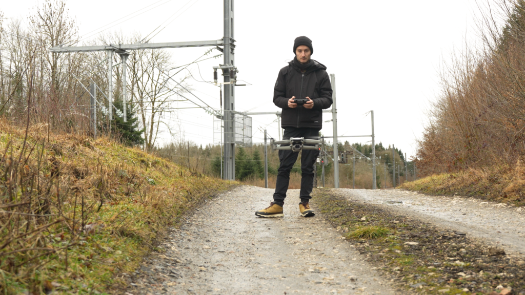 Portrait de Victor Achilli cadreur et opérateur drone