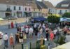 Pont-de-Poitte. Les dix ans de l’Hôtel-restaurant des rives de l’Ain fêtés avec 180 personnes 180 personnes étaient réunies place de la fontaine devant l'Hôtel restaurant Pont-de-Poitte