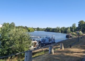 randonnée Pontailler Saône écluses