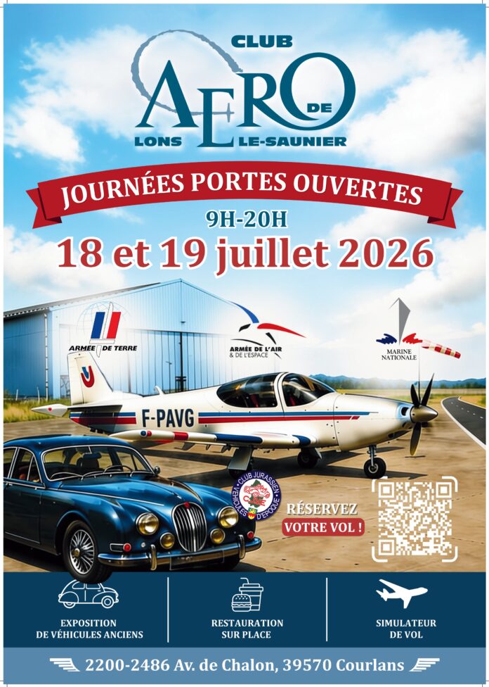 Portes ouvertes aéroclub de Courlaoux Portes ouvertes aéroclub de Courlaoux