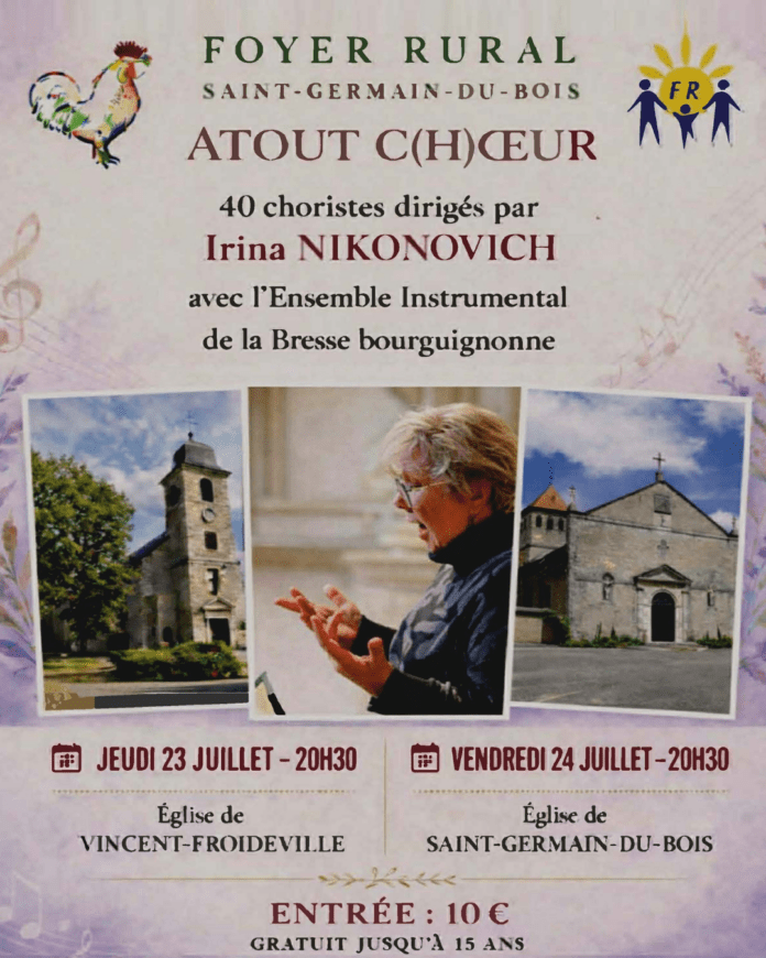Concert bresse Atout Choeur