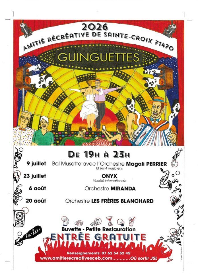 Guinguette de Sainte Croix en Bresse
