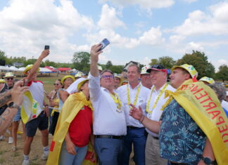 Évans. Une journée de fête pour le passage du Tour de France Tour France Évans Jura