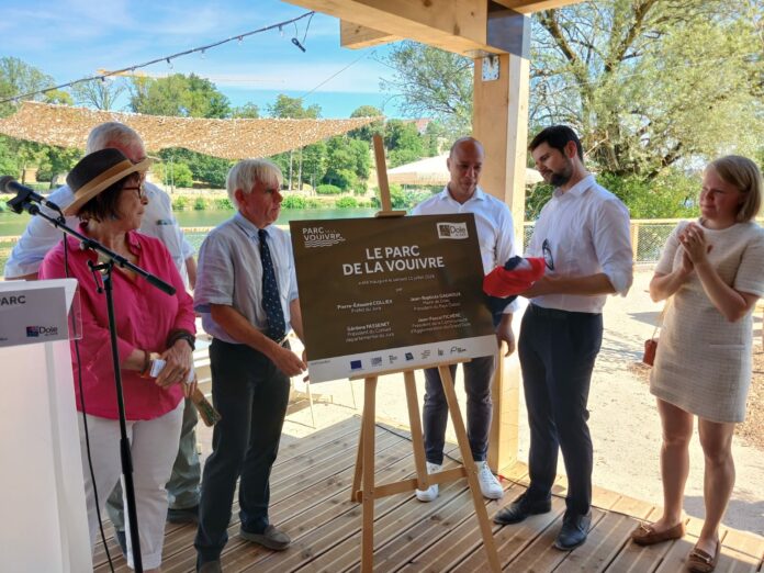 Inauguration parc de la Vouivre - Dole - Crédit photo : RCF Jura