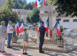 Dortan. La commune pavoise son monument aux morts à l’occasion du 14 juillet
