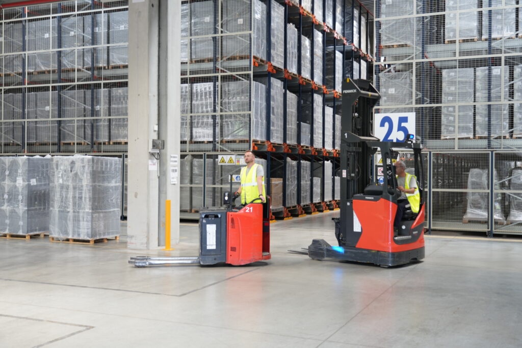 Plateforme logistique de Bellignat du groupe EDA
