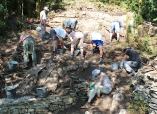 Petite Montagne. Au château d’Oliferne, les fouilles font progresser la connaissance du site médiéval Oliferne château fouilles restauration