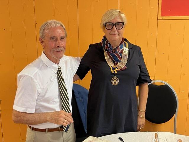 Isabelle Arnal et André Torandell Rotary