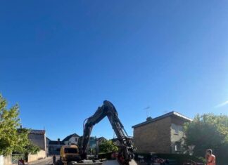 travaux rue Jura Louhans