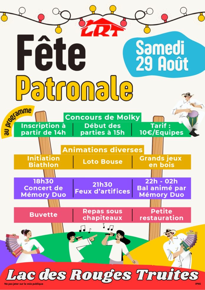 Fête Patronale des Rouges Truites Fête Patronale des Rouges Truites