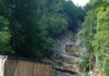 cascade Bief Ruine Jura