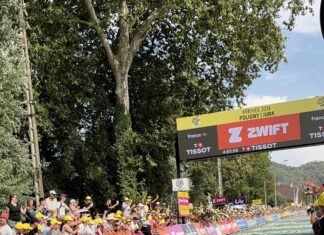 Cyclisme. Retour en images sur l’arrivée d’étape à Poligny du Tour de France Femmes avec Zwift