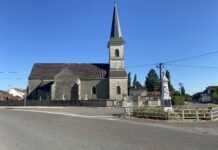 Eglise randonnée Labergement Auxonne Saône