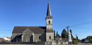 Eglise randonnée Labergement Auxonne Saône