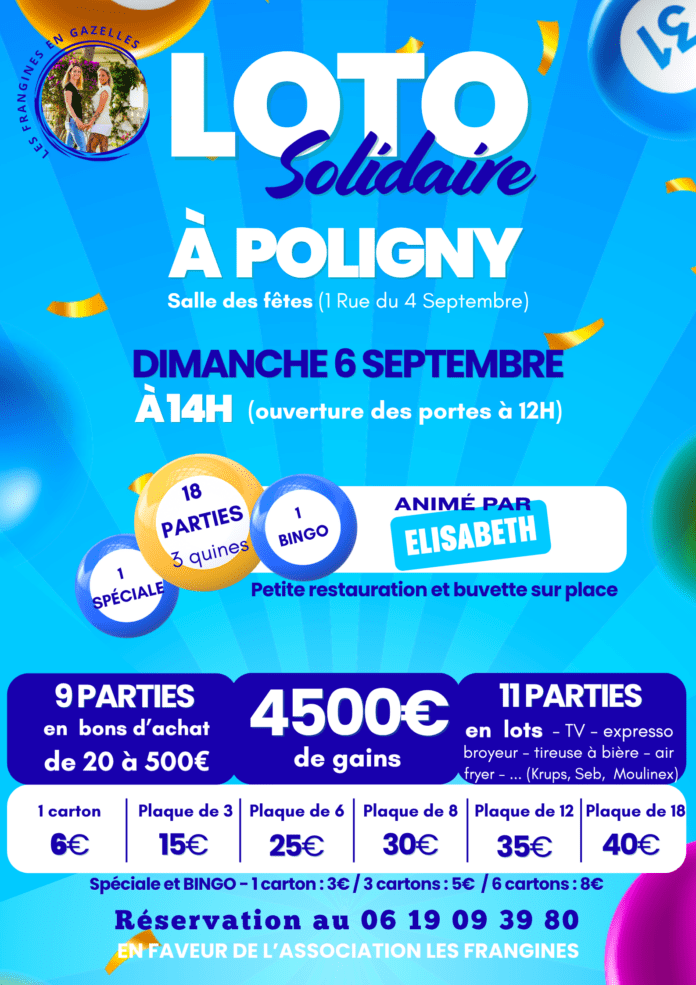 Loto Association Les Frangines Poligny