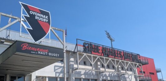 Oyonnax. Le stade Charles-Mathon ouvre ses coulisses au public ce 18 août Oyonnax stade Charles-Mathon visite