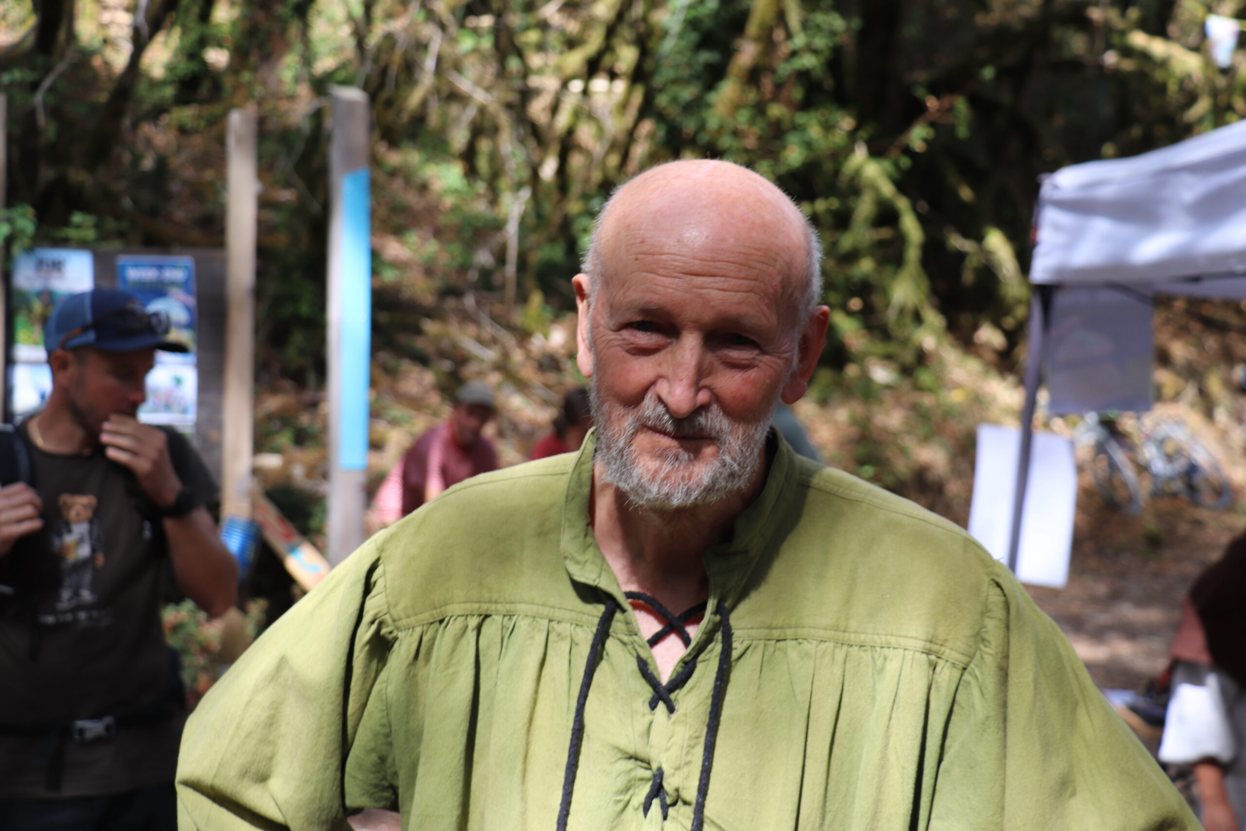 Portrait de Daniel Cantaloube lors de l’événement