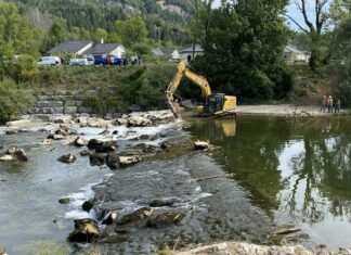 Chassal-Molinges. Les travaux pour la renaturation de la Bienne ont débuté Les travaux de renaturation de la Bienne