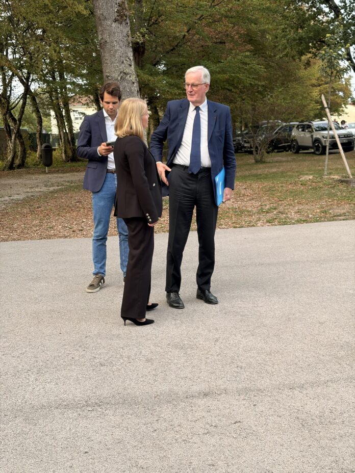 Michel Barnier, rentrée politique de Justine Gruet