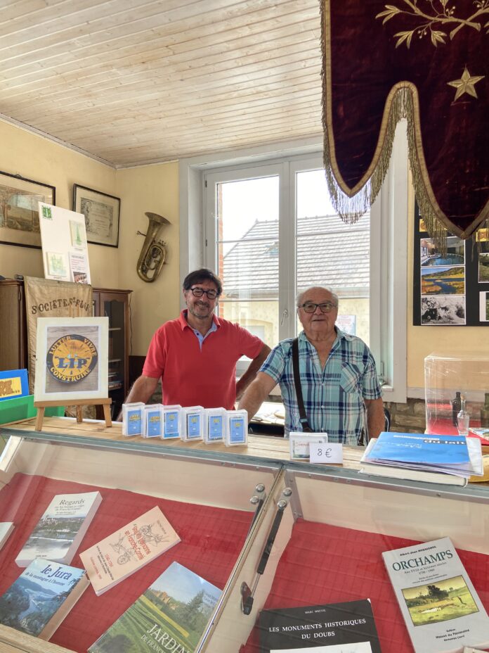 Christian Richard et Alain Frionnet - maison du patrimoine Orchamps