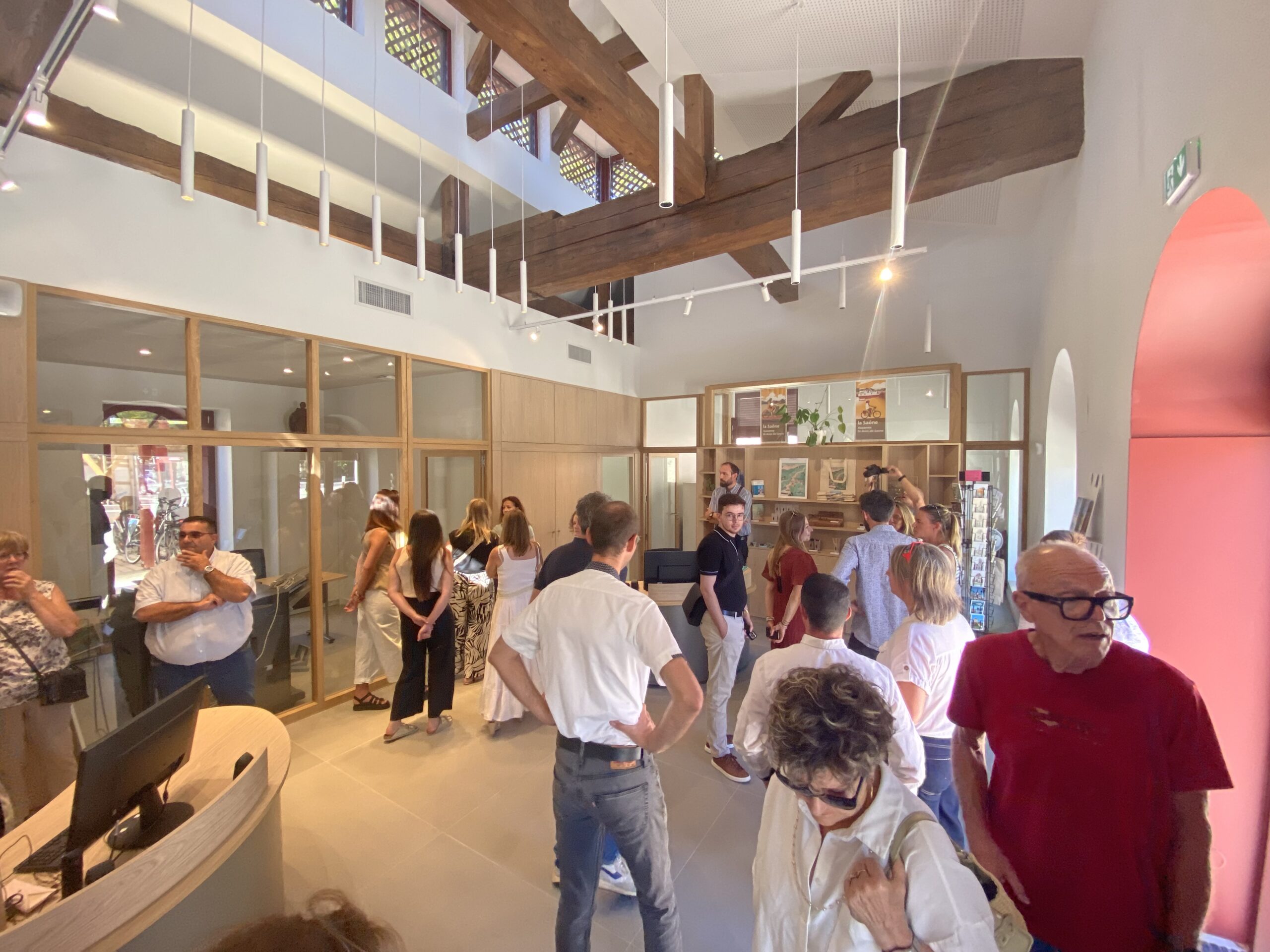 Inauguration du nouvel office de tourisme à Auxonne