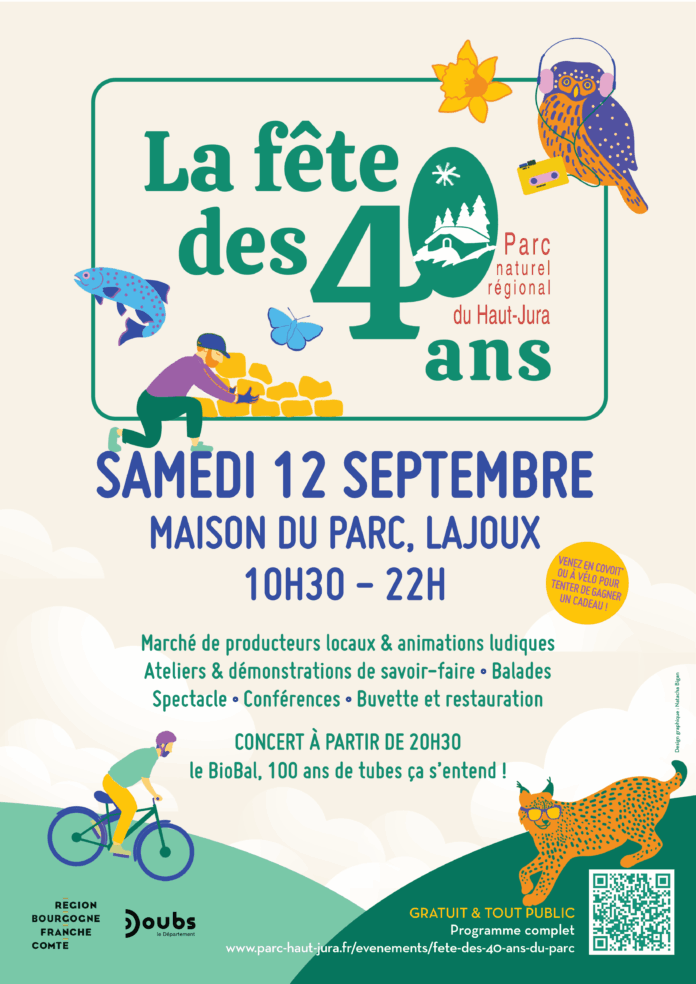 Affiche fête des 40 ans