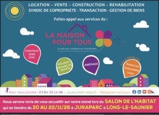 Lons-le-Saunier. La Maison pour Tous sera au Salon de l’Habitat du 20 au 22 novembre 2026