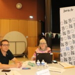 Portrait de deux agents partenaires lors des portes ouvertes