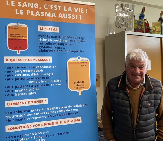 Invité de la semaine. Jacky Colas, Président départemental des donneurs de sang Don du sang