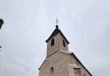 Dammartin-Marpain. L’escalier de l’église Notre-Dame au cœur d’une restauration