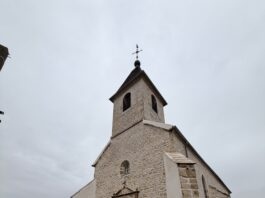 Dammartin-Marpain. L’escalier de l’église Notre-Dame au cœur d’une restauration