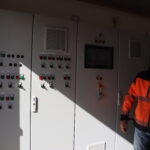 Salle de commande et supervision de la station d’épuration