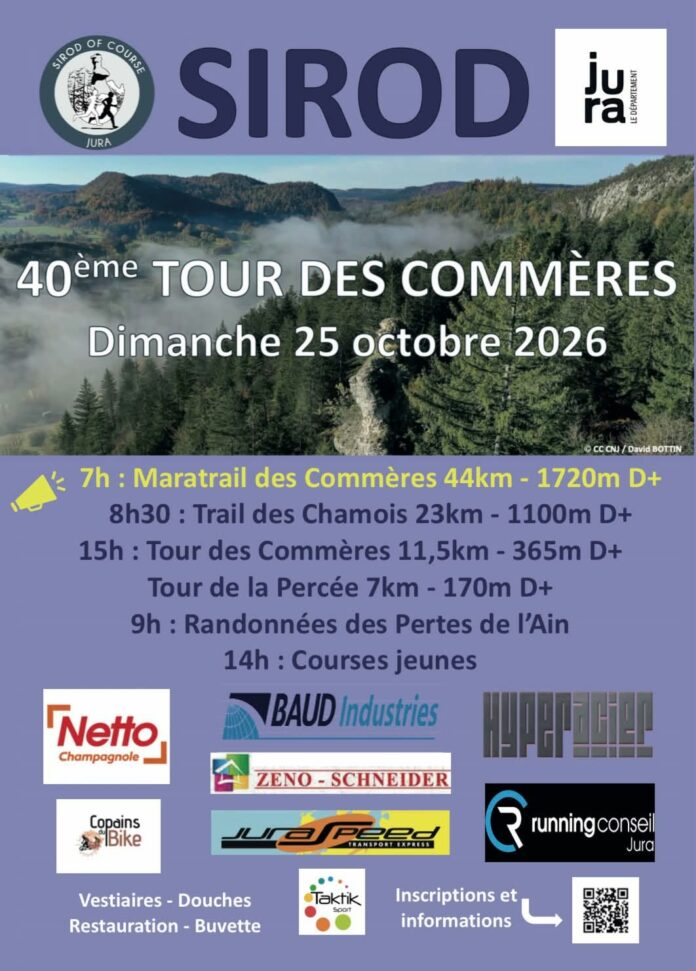 Tour des Commères à Sirod : la 40ᵉ édition !